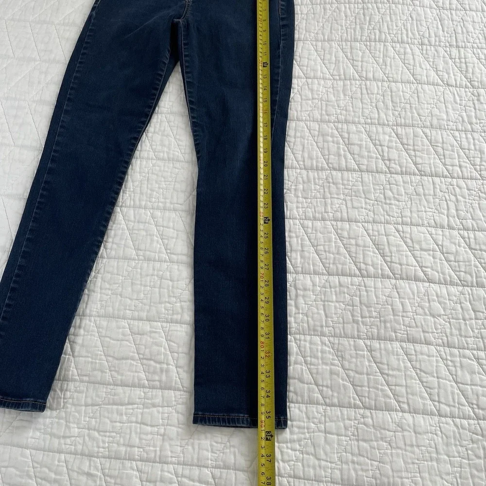Refuge Girls Skinny Jeans Size 6 Blue Dark Wash Stretch Denim Slim Fit 26